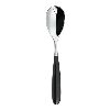 Yin & Yang 2 Coffee Spoons Black
