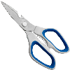 RF Kitchen Scissors 205mm White & Blue