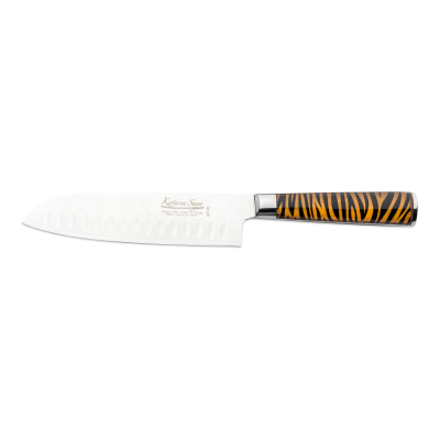 Katana Tiger Santoku Knife 18cm