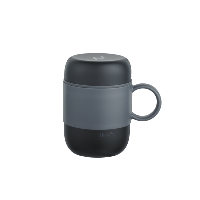 Drink Pod Mug Flask with Handle 280ml  Black