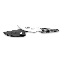 Global Teppanyaki/Chef's Knife 11cm with Leather Sheath