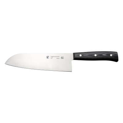 Tamahagane San Sakura Santoku Knife 17.5cm