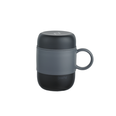 Drink Pod Mug Flask with Handle 280ml  Black