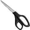 RF Sidebent General Scissors 23.5cm Black & Grey