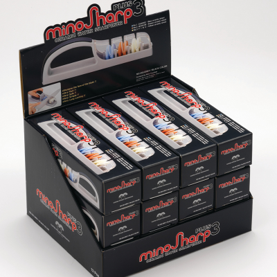 Minosharp Plus 3 Grey & Black