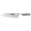 Global Santoku Knife 18cm Fluted