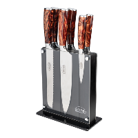 RF Sunrise 7 Piece Knife Block Set Amber