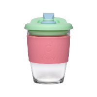 Drink Pod Re-Useable Coffee Cup Plastic 340ml Green