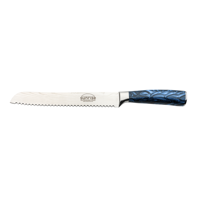 RF Sunrise Bread Knife 20cm Sapphire Blue