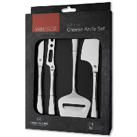 Windsor Carded 18/0 4 Piece Cheese Knife Set