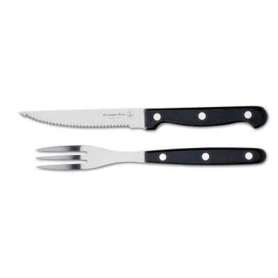 Steak Knife Black Bakelite Handle