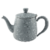 Premium Teapot 18oz Grey Granite