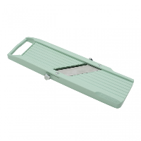 Benriner Mandolin Slicer with 3 Interchangeable Blades Green