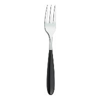 Yin & Yang 2 Pastry Forks Black