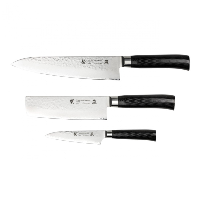 Tamahagane San Tsubame 3 Piece Knife Set (SNMH-1105, SNMH-1108, SNMH-1116)