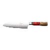 Katana Elements Santoku Knife 18cm Volcanic Red