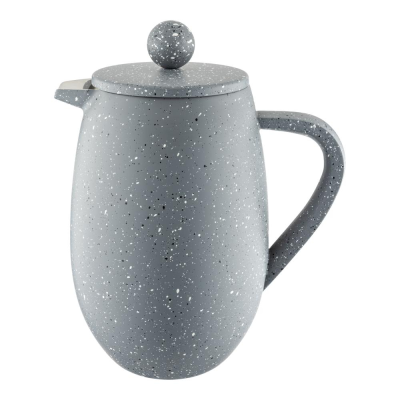 BFD 3 Cup Double Wall Cafetiere Grey Granite