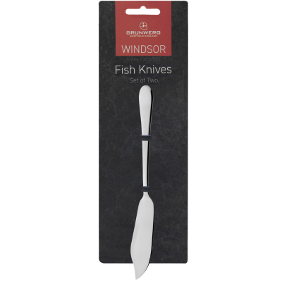 Windsor 18/0 Carded 2 Fish Knives