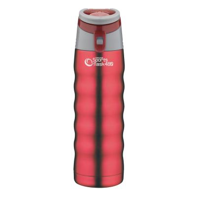 Pioneer SVD Vacuum Sports Flask 350ml Metallic Red