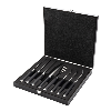 Katana Saya Pakkawood 8 Piece Steak Knife & Fork Set