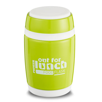 Out For Lunch Food Flask With Spoon 0.58L Green