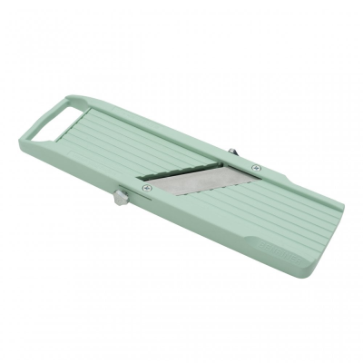 Benriner Mandolin Slicer with 3 Interchangeable Blades Green