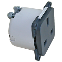 CBE 230v Socket and 34mm Back Protection Box