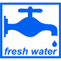 W4 Fresh Water Sticker