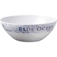 Blue Ocean Salad Bowl 23.5cm