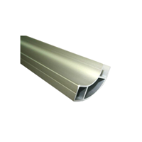 40mm Aluminium shelf profile open one side (order in multiples of 3)