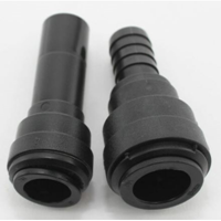 W4 Straight Adaptor 12mm - 1/2" Flexible