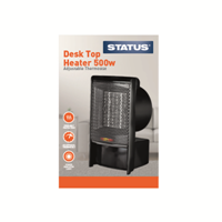 Status 500W PTC Desktop Heater X 1