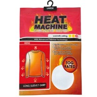 Heat Machine Men's Thermal Long Sleeve Shirt, Mixed Sizes, White