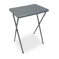 Fleetwood high plastic table in grey