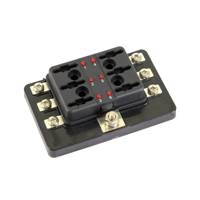 Sterling 6 way fuse holder with LED fault lights