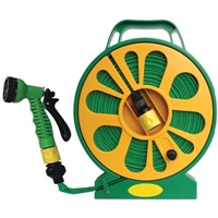 Lay flat 50ft hose with spray gun