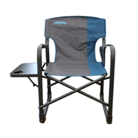 liberty leisure blue directors chair