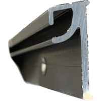 Window Hinge Bar Black 950mm for Sliding Door