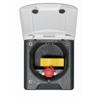 Fawo White BBQ Point with Magnetic Lock