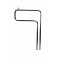 Alde 2-port Chrome Heated Towel Rail