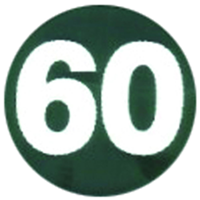 W4 60mph Sticker