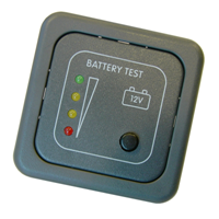 CBE Grey Battery Test Panel with LED