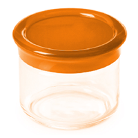 Omada San Trendy 0.5 Litre Orange Storage Jar