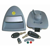 Hartal Left Hand Inner Lock, Mocca, suits HSC