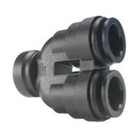 John Guest 12mm 2 Way Divider (2 Pack)
