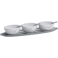 Brunner BBQ Grill Melamine Appetizer bowl set x 3