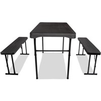 Quest Jet Stream Grassmoor Table & Bench