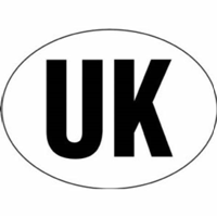 W4 Extra Large UK sticker