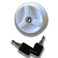 Fawo White Water Filler Locking Cap