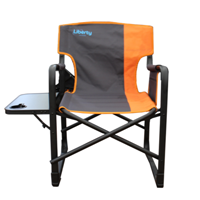 liberty leisure orange directors chair